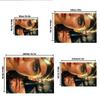 Wonder Woman & Batman Watercolor Poster PrintOffice Mat Home Decor Office Rugs LB60