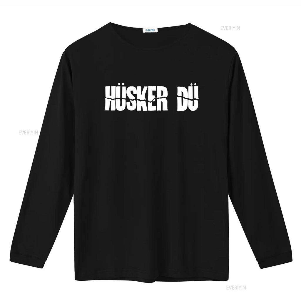 Husker Du Rock Band Print T Shirt for Men Stylish and Comfortable Music vintage Washed streetwear fashion Casual Slightly