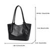 Genuine Brand Top Quality Soft Leather Shoulder Crossbody Bags for Women Designer Handbags Large Top-Handle Bags Casual Tote Sac