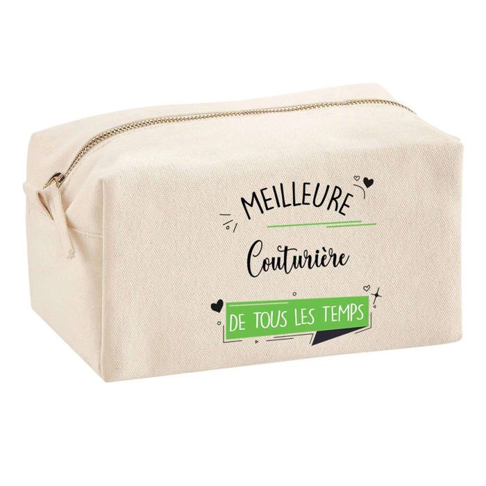 Trousse multifonction Meilleure Couturière de tous les temps Cadeau Idée Personnalisé Original | Trousse Scolaire Fournitures Bureau