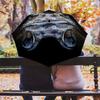 Frog pattern, automatic folding umbrella, portable and foldable design, 8 ribs, a Christmas or birthday gift.