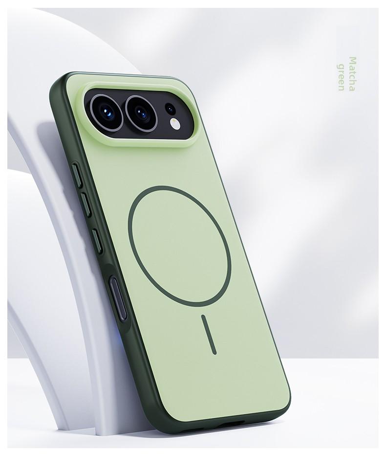 For Huawei Honor 500 Pro Phone Case Hard Silicone Skin Magnetic Wireless Charging Protective Back Cover for Honor 500 Shell