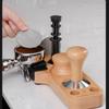 51mm 53mm 58mm Compatible Wood Tamping Station Tamper Holder Base  Espresso Machine Area
