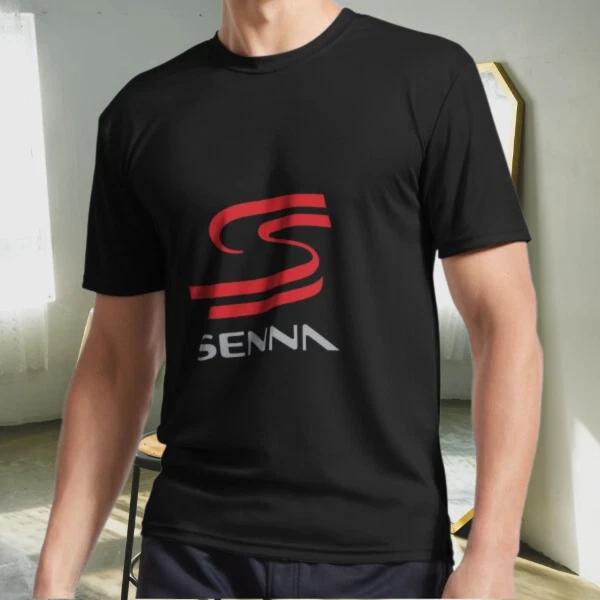 New Shirt Senna Active Logo T-Shirt Funny Size S to 5XL S