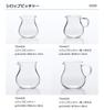 Toyo Sasaki Glass Syrup Pitcher, 45ml, Set of 6, Glass Creamer/Milk Pitcher, TS44026