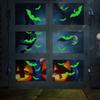28pcs Luminous Bats Halloween Wall Decals Decoration Glow In The Dark Wall Decals 3D Scary Bats Wall Decor For Home Office