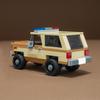 MOC Strangered Jim Hopper's K5 Blazer Car Building Blocks Set Off-Road Vehicle Model Toys Gifts for Boys and Girls