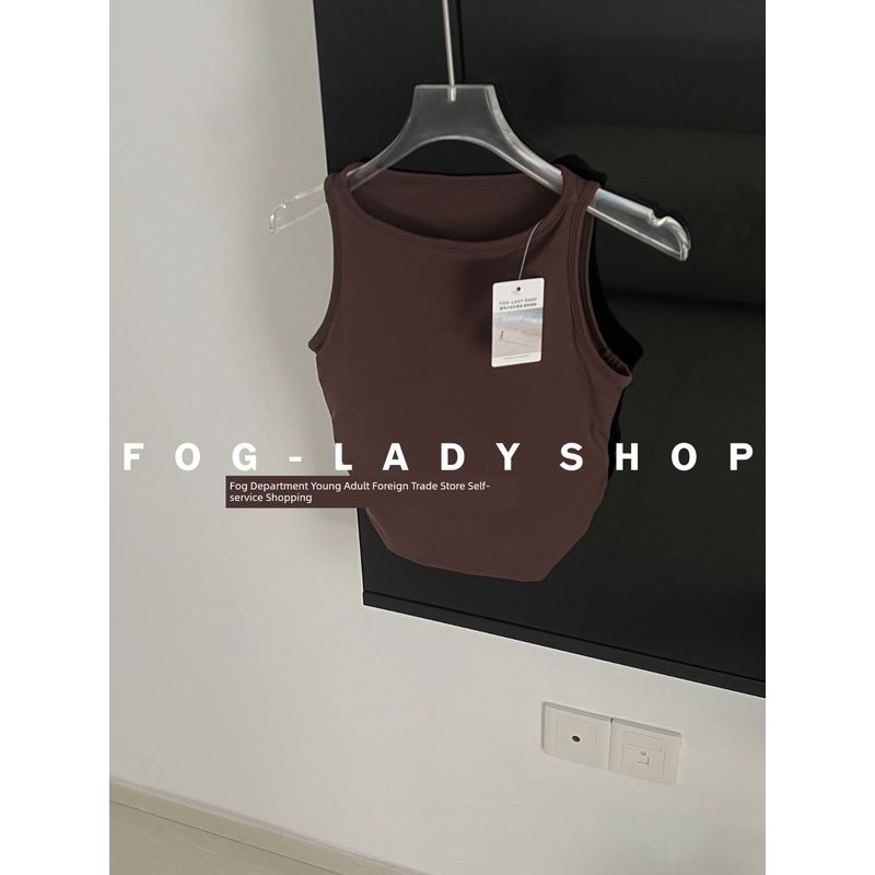 

Топ для сверхкомплектной груди, американская короткая куртка для пилатеса Perfect Yoga, спортивное нижнее белье, фитнес-жилет, стройнящий, можно носить как верхнюю одежду Espresso S