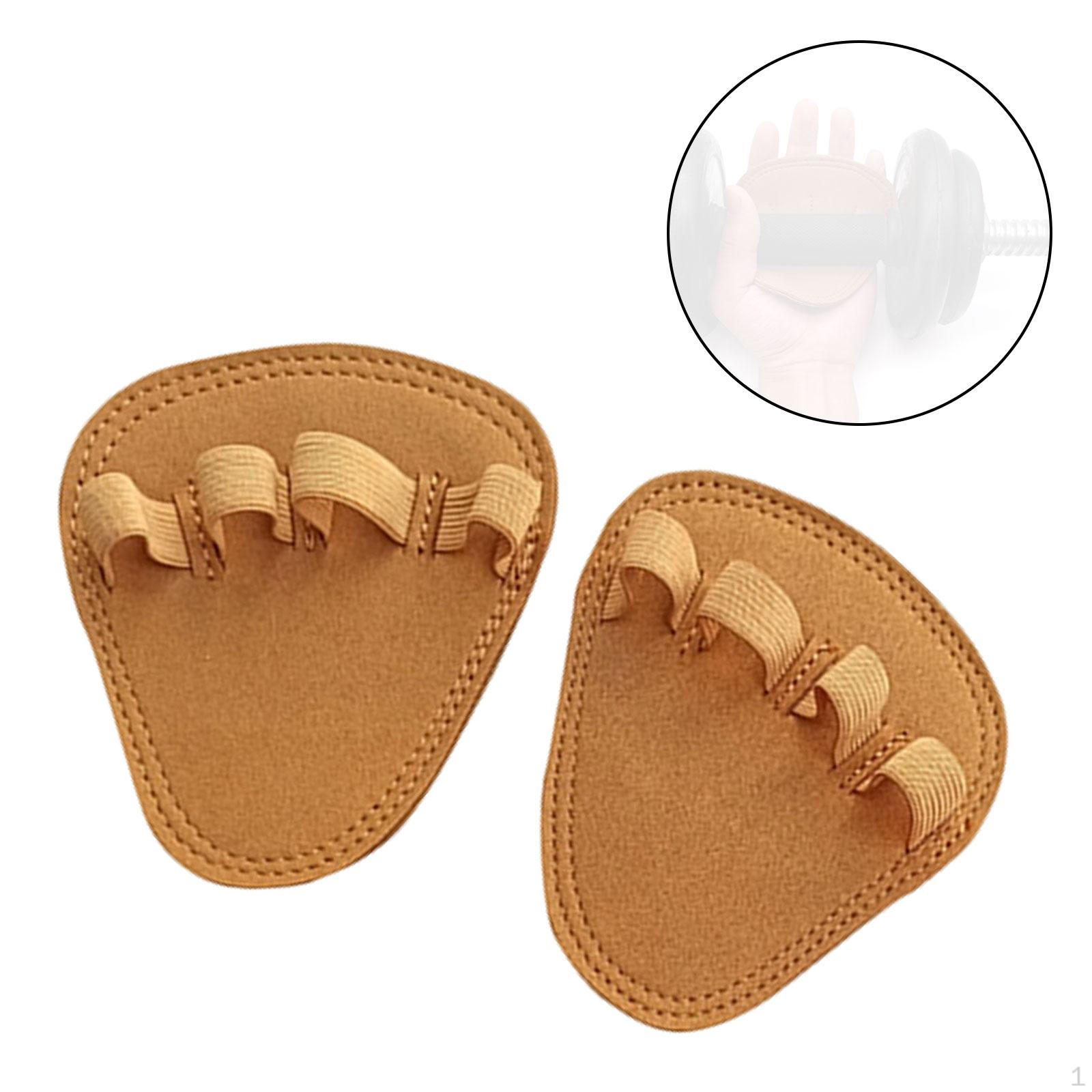 

Подъемные накладки на ручки защитные перчатки защитные перчатки для тренировок тяжелая атлетика в спортзале Brown microfiber