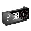 Digital Dual Alarm Clock Adjustable Brightness Temperature Display 5 Minutes Snooze Table Alarm Clock for Bedside