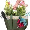 Gardening Tool Bags Waterproof 8 Side Pockets Storage Tote Large Capacity Tool Organizer Pouch For Wrenches Scissors Planting