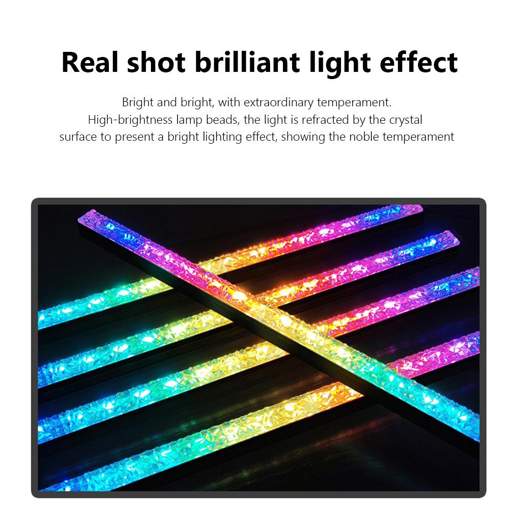 ARGB LED Strip Light 5V 3Pin/Small 4Pin Diamond Magnetic Colorful Atmosphere Bar