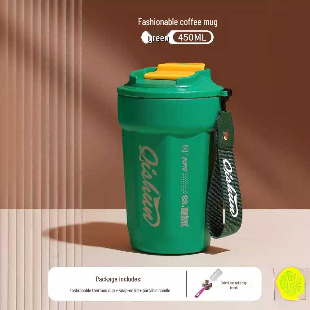 Portable Stainless Steel Travel Coffee Thermos Cup – Customizable Gift