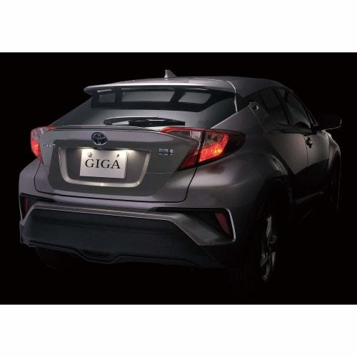 CARMATE License Lamp LED GIGA T10 5000K (Elegant White Light) 100lm Vehicle Inspection Compatible, Compatible with Hybrid Vehicles and Idling Stop Veh