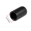 uxcell Screw Protector 0.4 inch (10 mm) Inner Diameter Round End Cap Cover Tube Cap Black Pack of 50