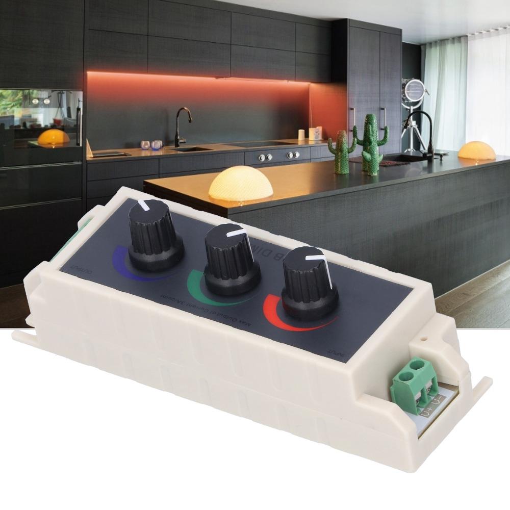 ABS Smart LED Light 3A/channel Dimmer Switch Brightness Adjustment Controller  For LED Light Strips