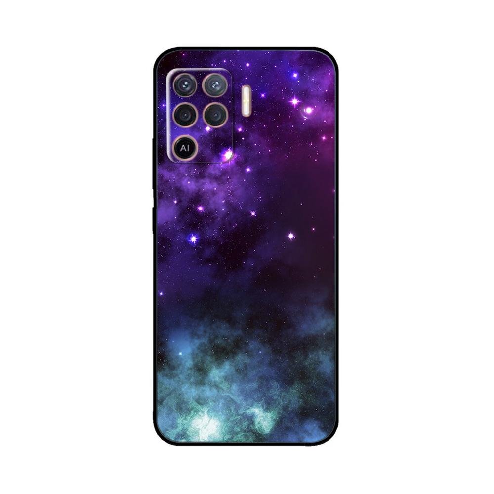 Cover per OPPO Reno 5 Lite Custodia Morbida in Silicone Fiori Bumper per OPPO Reno 5 F oppoA94 4G Custodie Reno 5 Lite Custodie per Telefono