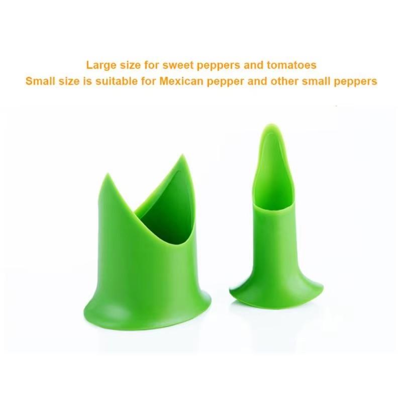Pepper Corer Odstraňovač semen chilli Jalapeno Peppers Okurka Rajčata Deseeder Twist Seed Seed Bell Separátor jader Kuchyňský nástroj