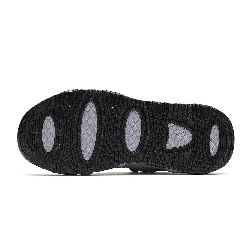 Anta Milk Candy Cushioning Height Increasing Abrasion Resistant Lightweight Low top Casual Shoes Women's Black Gray 922618887-4