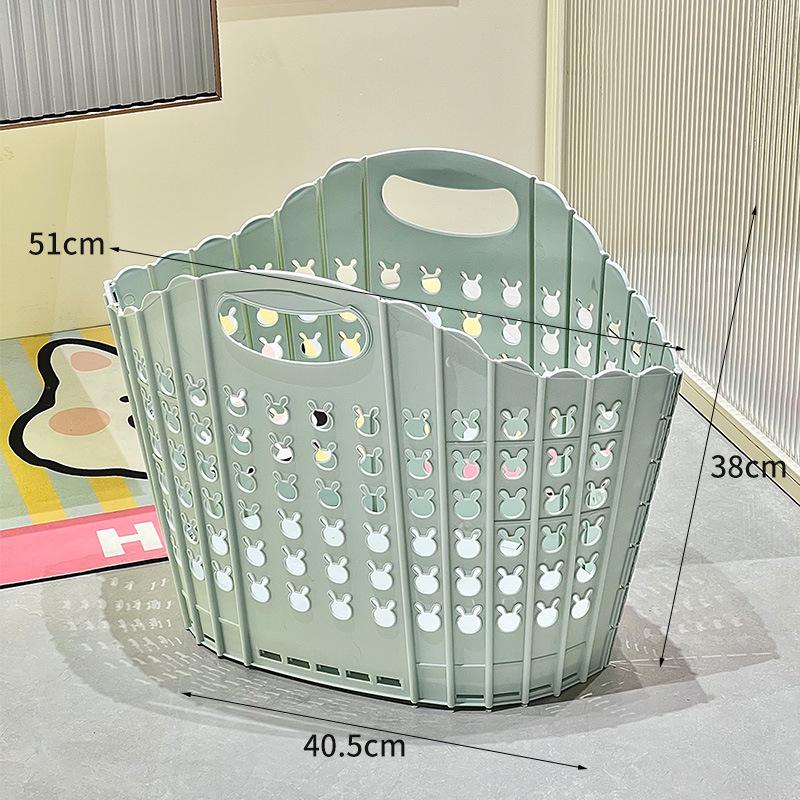 Foldable Wall-Mounted Bathroom Laundry Hamper