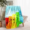 1pc Blanket Numberblocks3 Print Design, Lightweight Blanket for Sofa, Bed- Soft &Warm, Gift for All Seasons like Christmas, Halloween