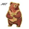 Zinc Alloy Brooch Enamel Animal Pin, Bear Penguin Fox Dog Hedgehog Badge, Daily Wear Men Women Pin for Coats Sweaters Scarves Decorative Pins