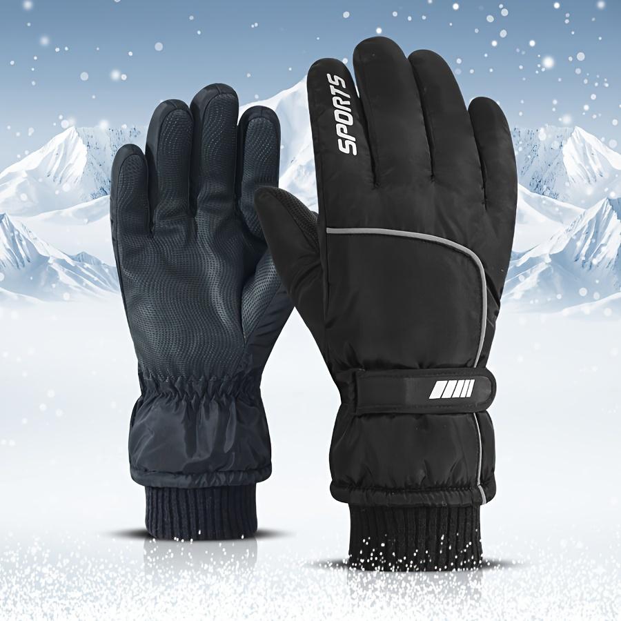 Women's Ski Gloves - Windproof, Waterproof, Warm Fleece-Lined For Winter Sports & Outdoor Activities