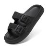 Men's Lightweight Outdoor Beach Slippers - Hole Design, Single Strap, Large Size Sandals
