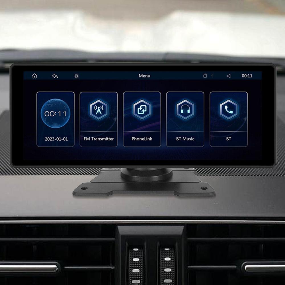 

10.26 Inch Desktop Car Stereo HD Touchscreen Wireless Carplay Android Auto GPS Navigator Voice Control Mirrorlink FM Transmitter China Mainland