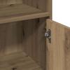 Bathroom Cabinet Artisan Oak 30 x 30 x 95 cm Particleboard