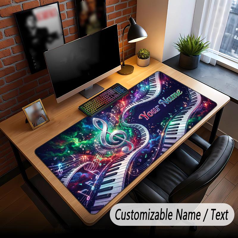 Musik Allgemeines Thema Benutzerdefiniertes Mauspads Personalisiert Mit Name Text Angepasste Schreibtischunterlage Für Büro Heimdekoration