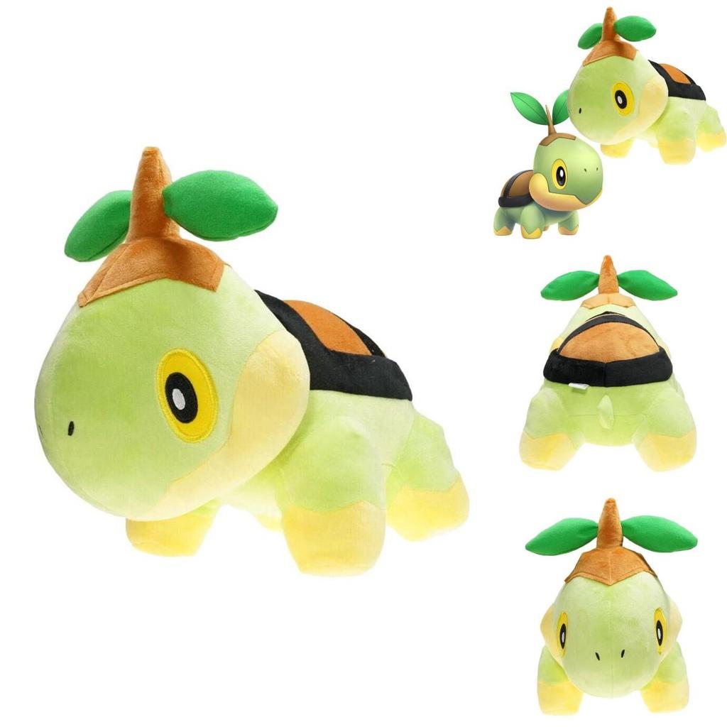 Lovable Pokemon Turtwig Plush Doll With High-density Plush Material For Maximum Softness