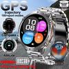 2025 NEW 1000MAH Super Endurance Sport Smart Watch Men 1.73-inch HD Screen GPS Tracker Compass Bluetooth Call Waterproof Smart Watch