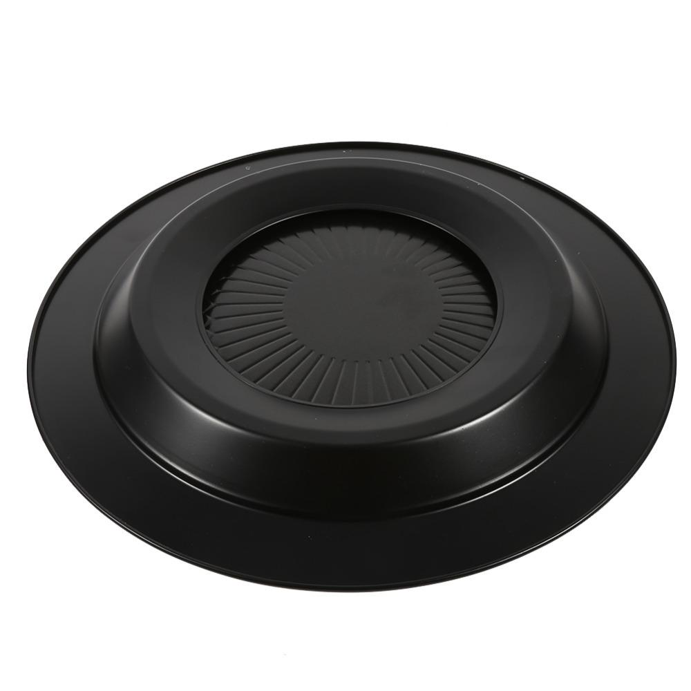Iron Barbecue Pan Round Roasting Trays Portable BBQ Grill Pan  Stovetop