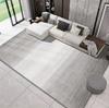 Modern Striped Living Room Carpet Light Grey Luxurious Decorative Carpet Comfortable Soft Bedroom Bedside Rugs Artistic Line Rug