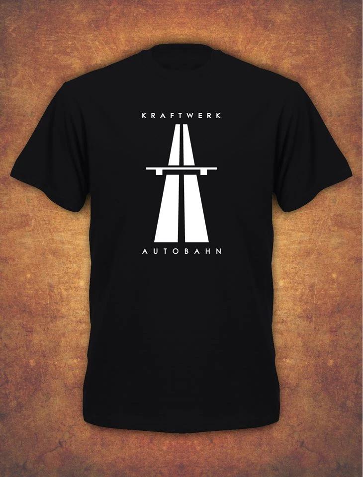 KRAFTWERK Tribute AUTOBAHN RETRO TECHNO Mens T- Shirt Black 3XL