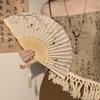 Ancient Style Bamboo Folding Fan: Classical Chinese Dancing and Photography Prop