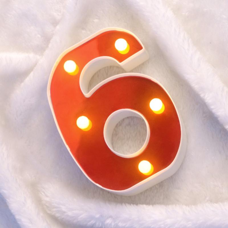 

26 LED Alphabet Fairy Lights for Weddings, Birthdays, Proposals, Confessions, and Night Decor 16CM with Red Letters