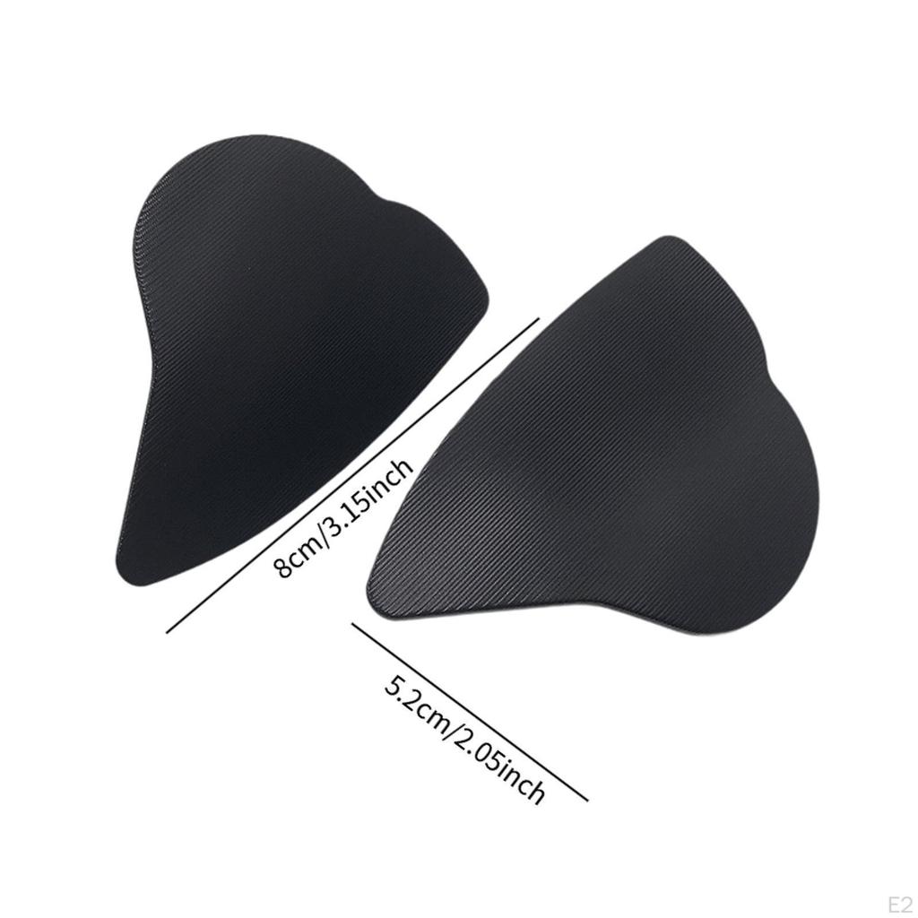 2 -piece Mirror Lock Plates Replace The Reliable Assembly Cover of Hole Parapara