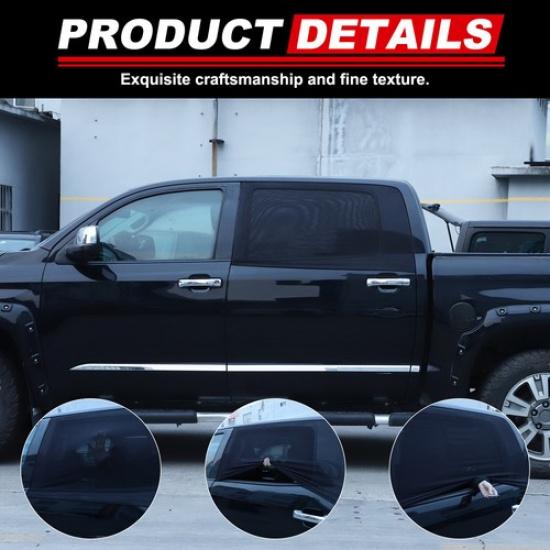 Anti ect Mosquito Sunscreen Car Window Net Door Mesh For Toyota Tundra