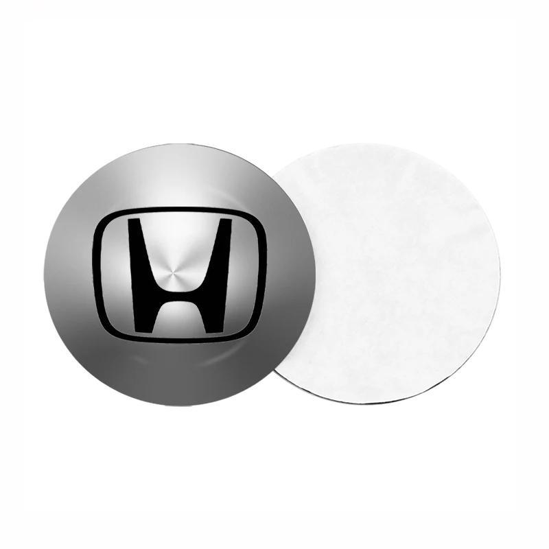 2025 Auto Neu Honda 56MM Auto Radnabenkappe Logo Aufkleber Felgenemblem Auto Styling Für Honda Power TypeR Jazz City Civic Insp