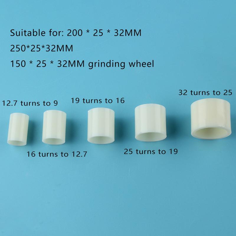 5-Sizes/Set Grinding Wheel Arbor Bushing Adapter Kit 32-25-22-19-16-12.7Mm For 250/150Mm Bench Grinder Plastic Reducer Ring