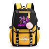 Anime K-Pop Demon Hunters Printed Backpack Schoolbag for Teenager Student Girl Boy Bookbag Large Capacity Waterproof Travel Bag Gift Rucksak
