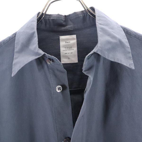 Name. Made In Japan Long Sleeve Shirt 1 Gray Men's Used