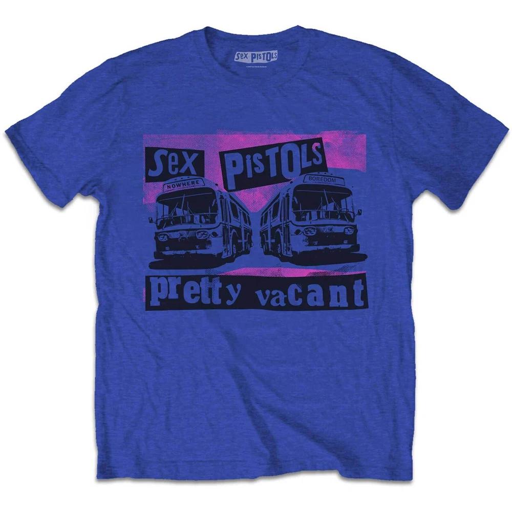 The Sex Pistols Unisex TShirt Pretty Vacant Coaches S