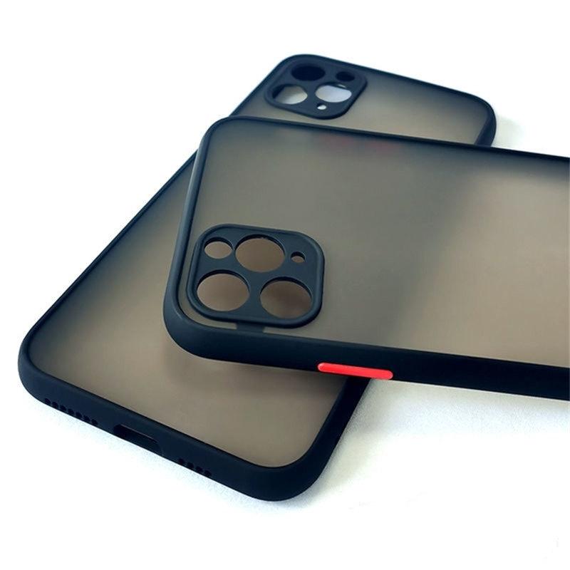 

Защитная пленка для объектива, противоударный матовый прозрачный жесткий чехол для iPhone 14 13 Pro Max 12 11 MiNi XR XS X 7 8 Plus SE, роскошный мягкий чехол iPhone 11 чёрный