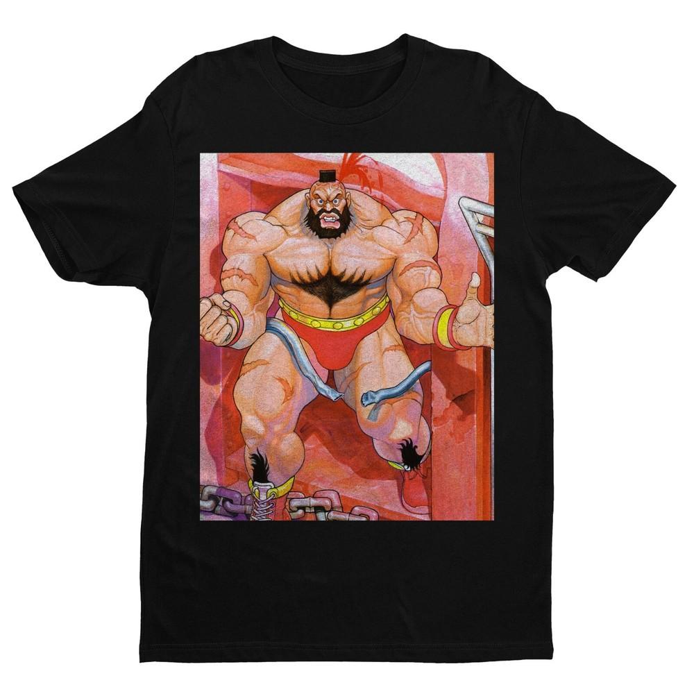 

Zangief in Stage Street Fighting Premium Unisex T Shirt Exclusive Design 3XL