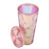 Insulated Travel Tumblers Large Capacity Leakproof Reusable Modern Insulated Double Wall Straw Cup for Unisex