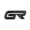 Decalcomania Emblema Lettere GR in Metallo 3D Adesivo Badge Griglia Anteriore Bagagliaio Posteriore per Accessori Moto Gazoo Racing Sport