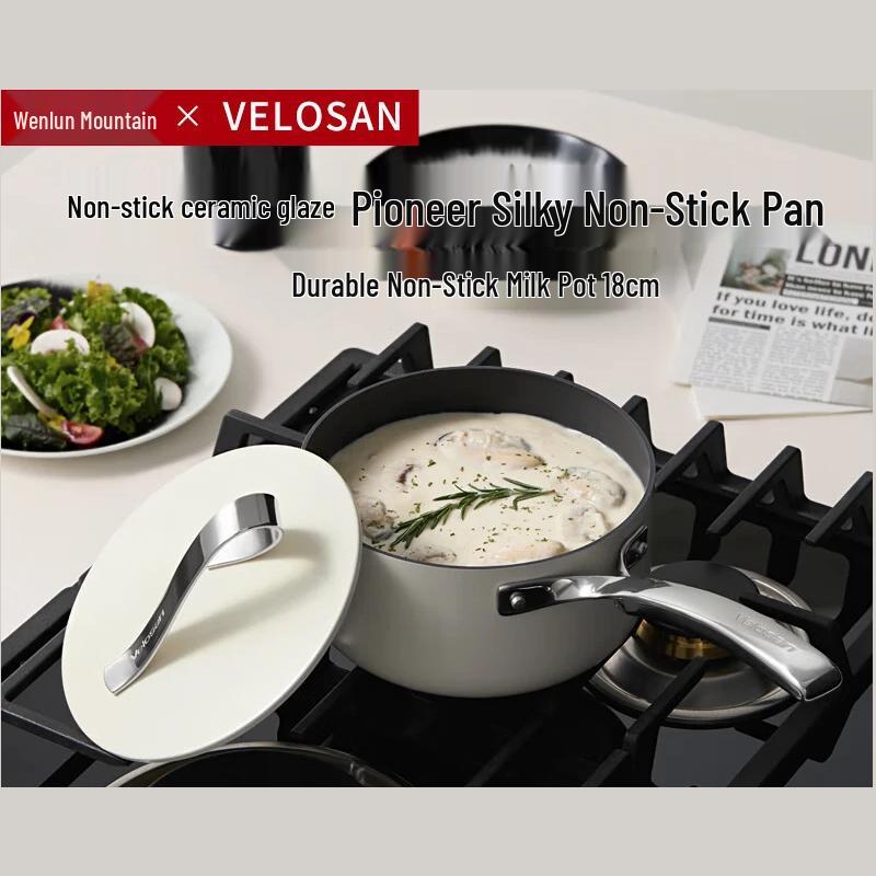 Velosan Ceramic Glaze Non-stick Milk Pot